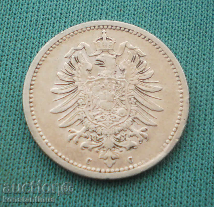 Germany I Reich 50 Pennig 1876 With Rare Silver (kkk)