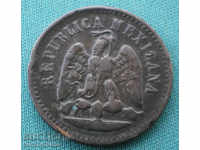 Mexico 1 Centavo 1891 M Rare (kkk)
