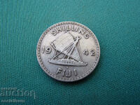 Fiji 1 Shilling 1942 Rare