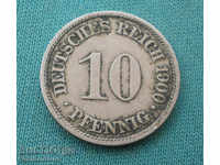 Germany Imperial Reich 10 Phenicia 1900 A Rare (kkk)