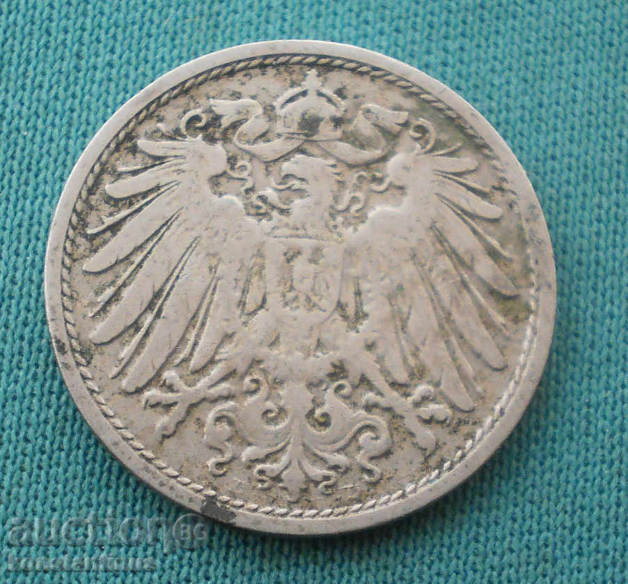 German Imperial Reich 10 Pfennig 1900 D Rare (KKK) cu preț € 2.05 | 4.01 BGN