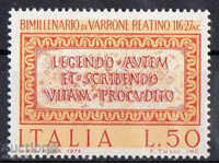 1974 Italia. Marcus Terentius Varro (116 BC. Hr.-27), scriitor