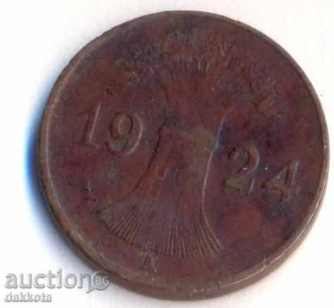 Γερμανία rentenpfenig 1924 με τιμή 1.50 BGN | € 0.77
