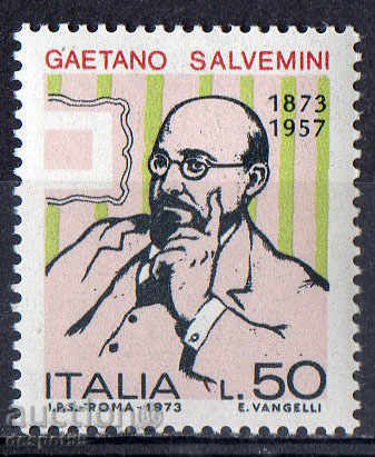 1973 Italia. Gaetano Salvemini (1873-1957), un istoric.