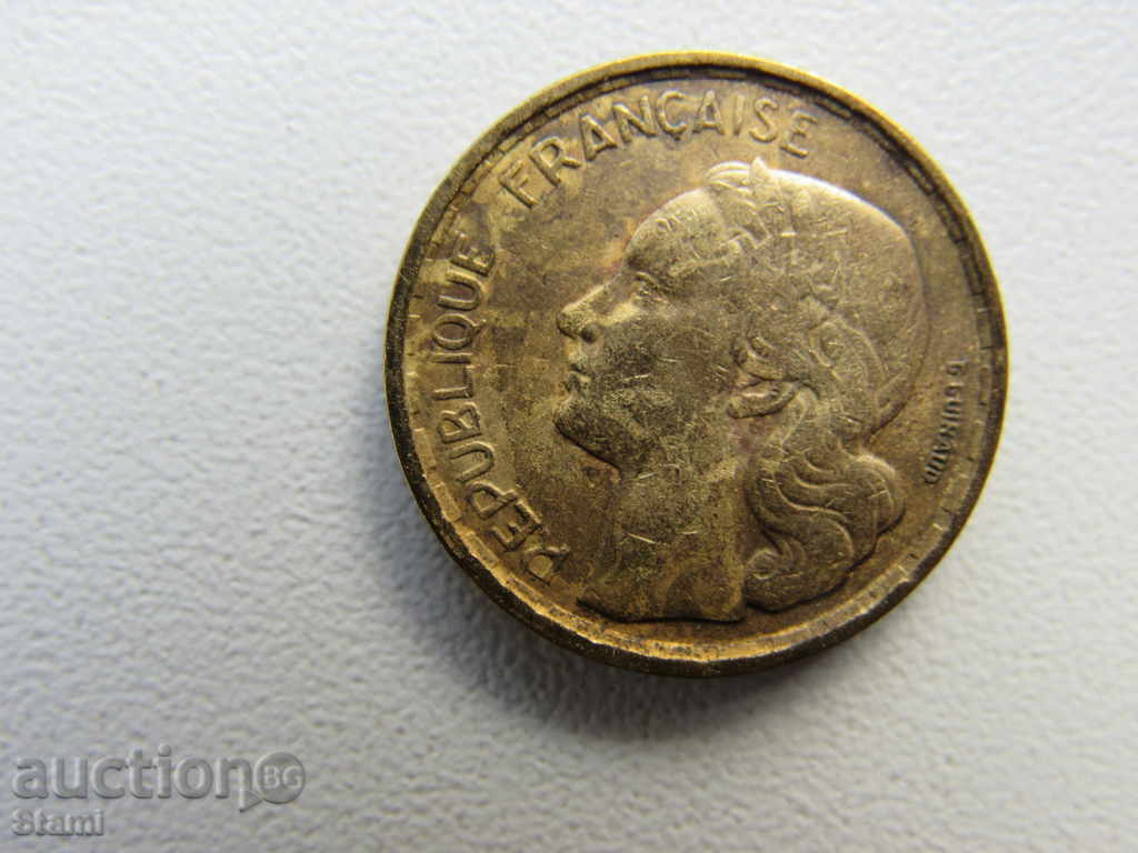 Delivery of France, 10 francs 1953, 132 D Delivery of France, 10 francs 1953, 132 D