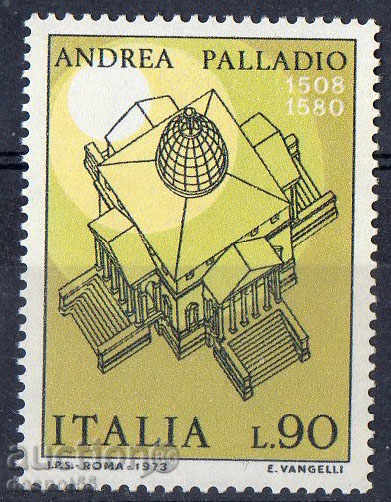 1973 Ιταλία. Ιταλικής τέχνης. Andrea Palladio, αρχιτέκτονας.