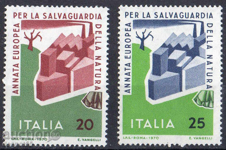 1970. Италия. Европейска година за защита на природата.