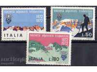 1972. Italy. 100 years Alliance of mountaineers and mountaineers.