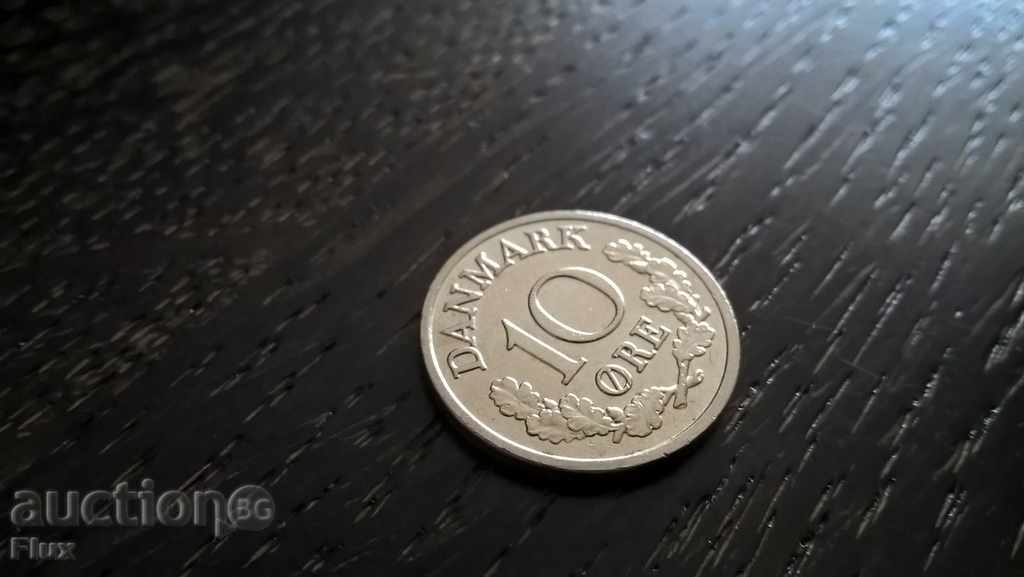 Coin - Denmark - 10 pore | 1972