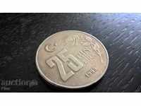 Moneda - Turcia - 25 000 de lire sterline 1999