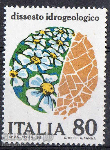 1981 Italia. Lipsa resurselor de apă.