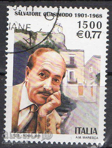 2001. Италия. Салваторе Куазимодо (1901-1968), поет-нобелист