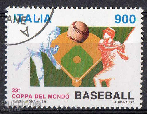 1998. Италия. 33-та Световна купа по бейзбол.