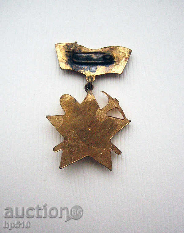 Medal Brigadier Movement "Building for the People's Republic" with price 9.80 BGN | € 5.01