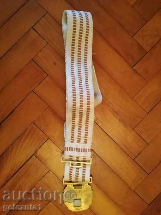 An old parade belt.