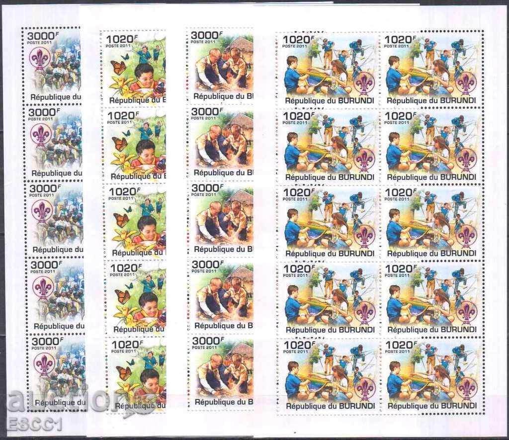 Pure Scouts 2011 marks from Burundi with price 15.00 BGN | € 7.67 Pure Scouts 2011 marks from Burundi with price 15.00 BGN | € 7.67