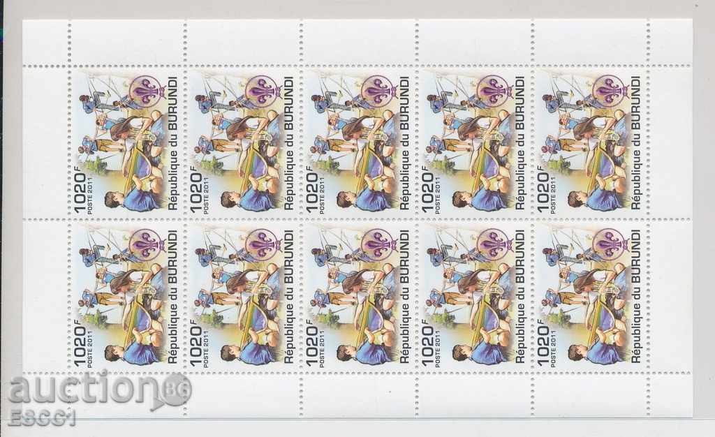 Pure Scouts 2011 marks from Burundi - 5 Pure Scouts 2011 marks from Burundi - 5