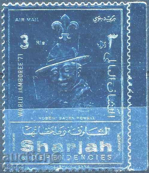 Scouting marca Clean 1972 de la Sharjah