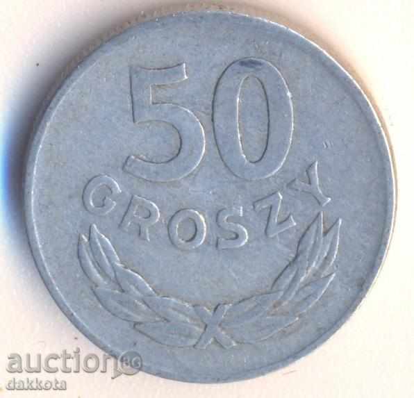 Полша 50 гроша 1973 година