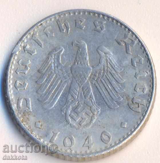 Германия 50 пфенига 1940в