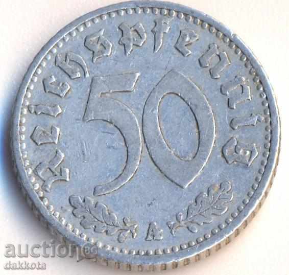 Германия 50 пфенига 1935а