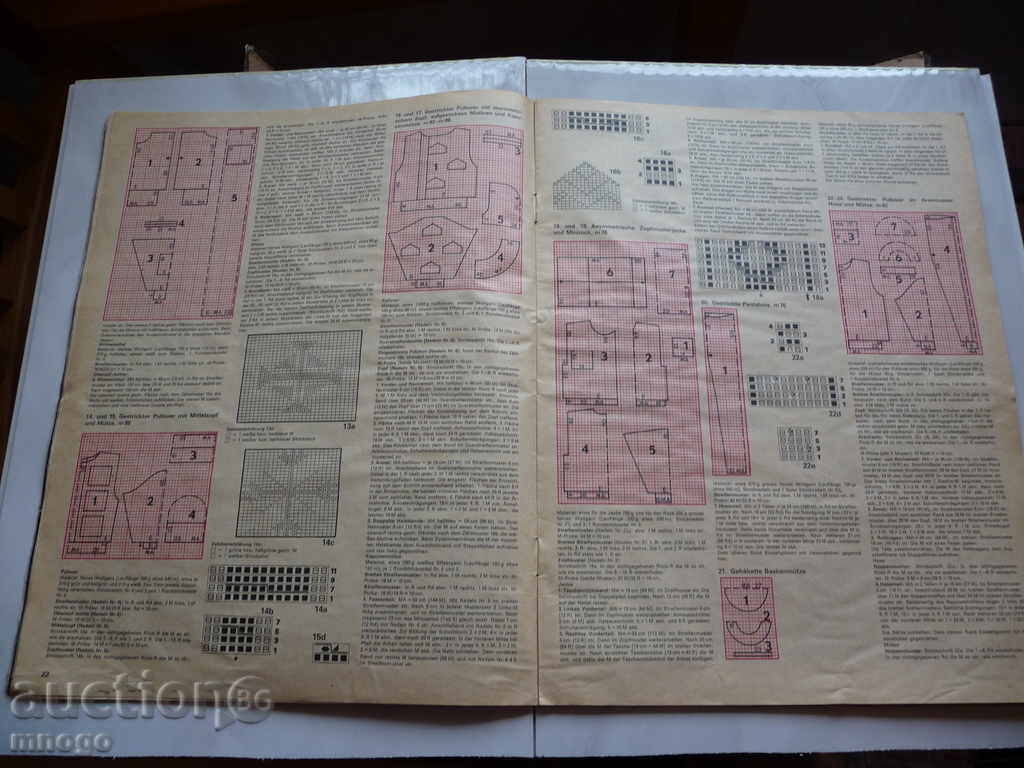 Auction  Maschen magazine knitting patterns knitting needles sweaters blouses