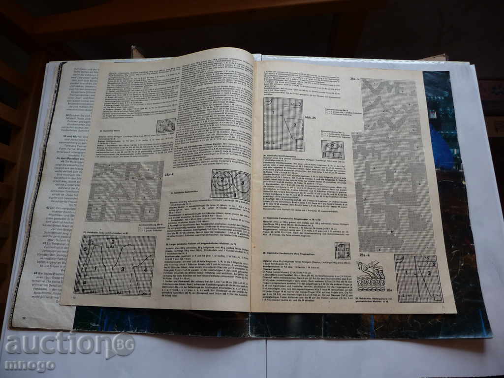 Auction Maschen magazine knitting patterns knitting needles sweaters blouses Auction Maschen magazine knitting patterns knitting needles sweaters blouses