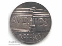 Hungary 100 Forints 1972 Rare Silver