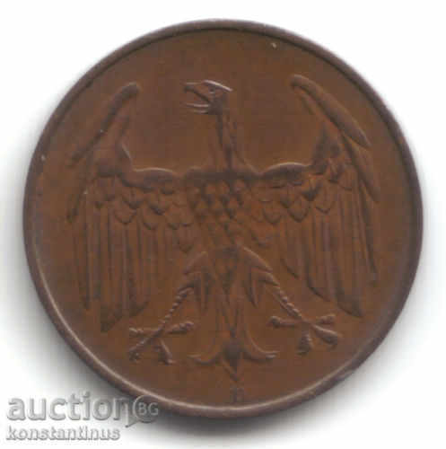 Germania 4 Pfennig 1932 D Rare cu preț € 17.90 | 35.01 BGN