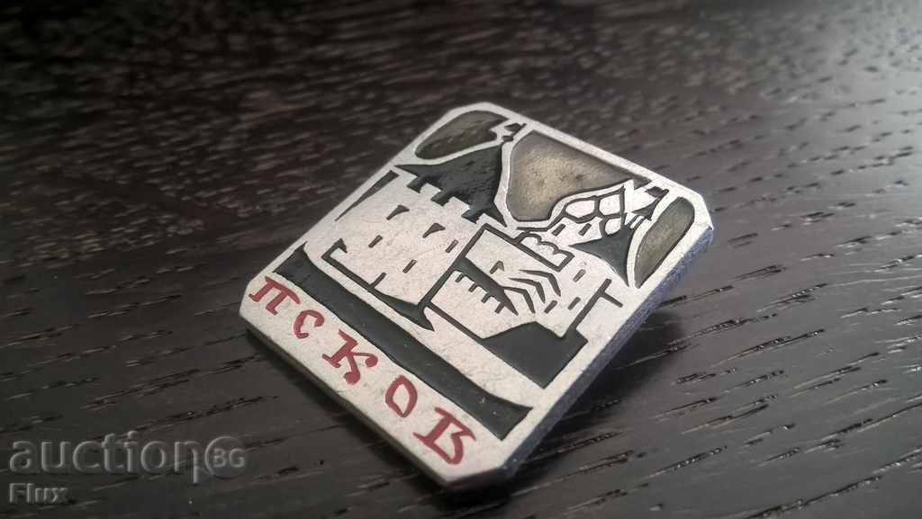 Badge - Russia (USSR) - Pskov - 6 Badge - Russia (USSR) - Pskov - 6