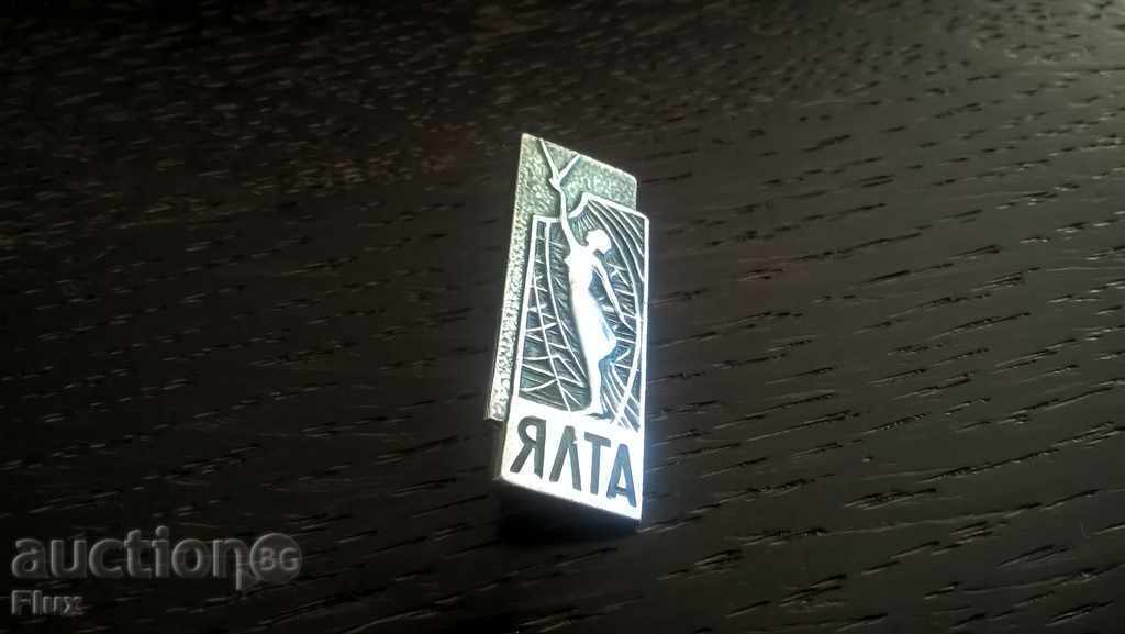 Badge - Russia (USSR) - Yalta