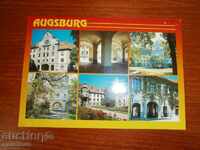 Картичка AUGSBURG - GERMANY - ГЕРМАНИЯ - 70-80-ТЕ ГОДИНИ