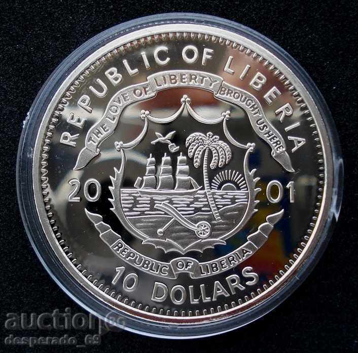 (¯`'•.¸ 10 dollars 2001 LIBERIA UNC ¸.•'´¯) with price 22.00 BGN | € 11.25 (¯`'•.¸ 10 dollars 2001 LIBERIA UNC ¸.•'´¯) with price 22.00 BGN | € 11.25