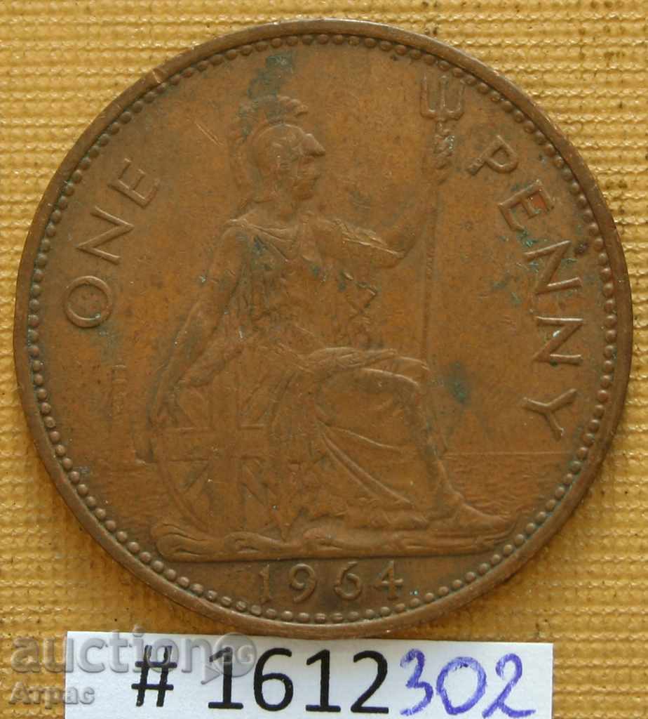 1 penny 1964 United Kingdom