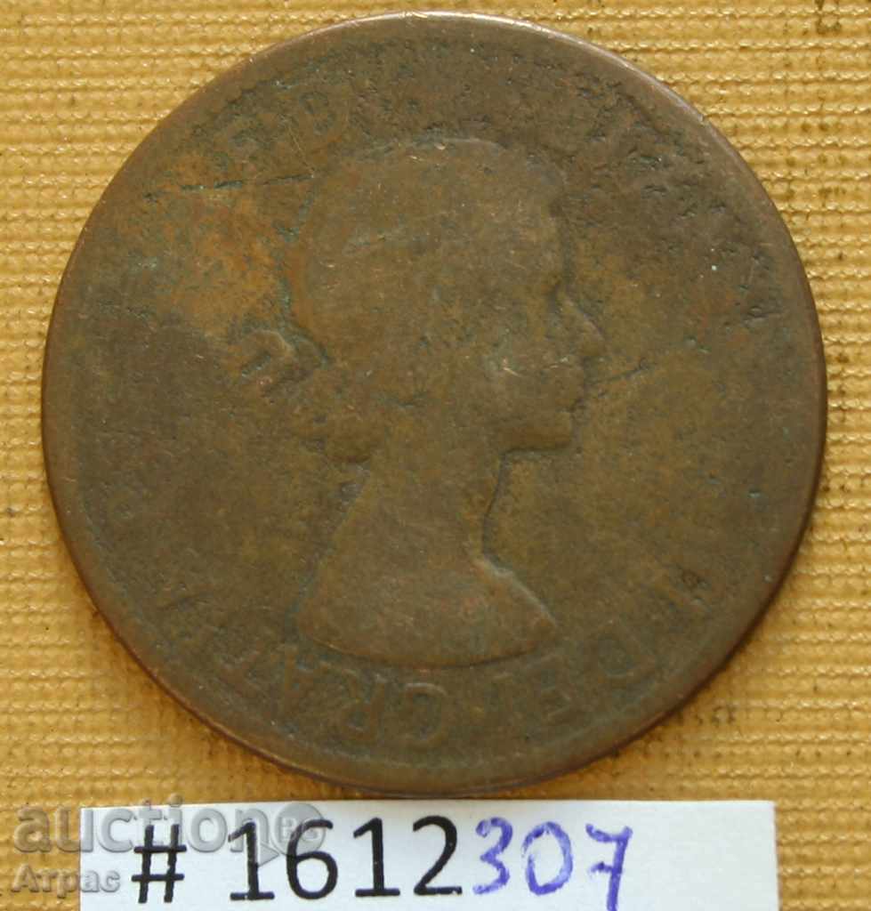 1 пени 1967 Великобритания с цена € 0.20 | 0.39 лв.