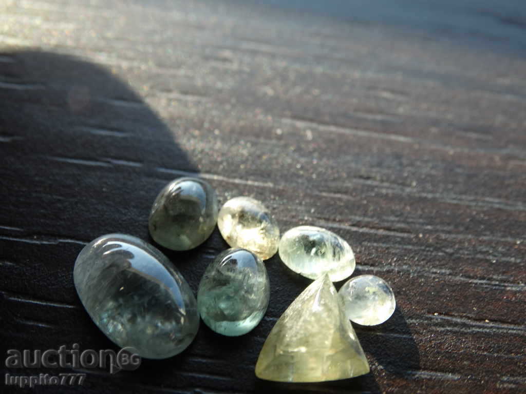 Auction tourmaline - natural - capoon - lot 7 pieces Auction tourmaline - natural - capoon - lot 7 pieces