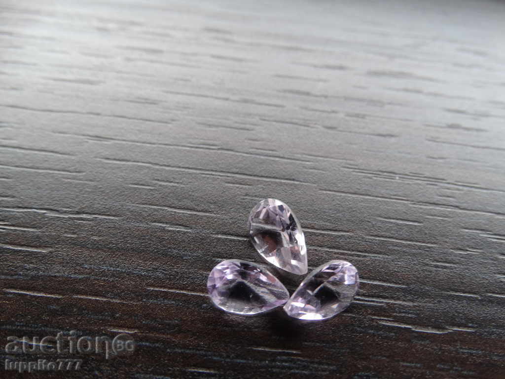 аметист - естествен - фасет - 3 броя - сет с цена 49.99 лв. | € 25.56 аметист - естествен - фасет - 3 броя - сет с цена 49.99 лв. | € 25.56