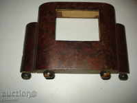 ΠΟΛΥ παλιό ξύλινο κουτί για το ρολόι καμινάδα άδειο