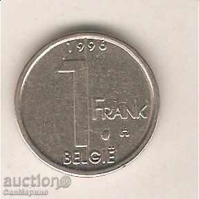 +Белгия  1  франк  1996 г.  холандска  легенда