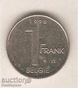 +Белгия  1  франк  1998 г.  холандска  легенда