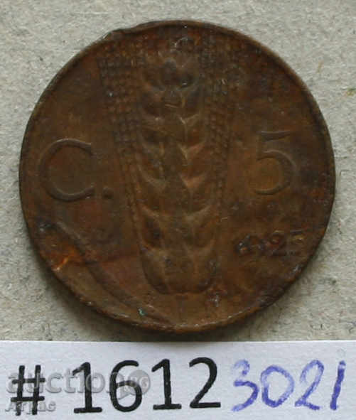 5 centimeters 1925 Italy