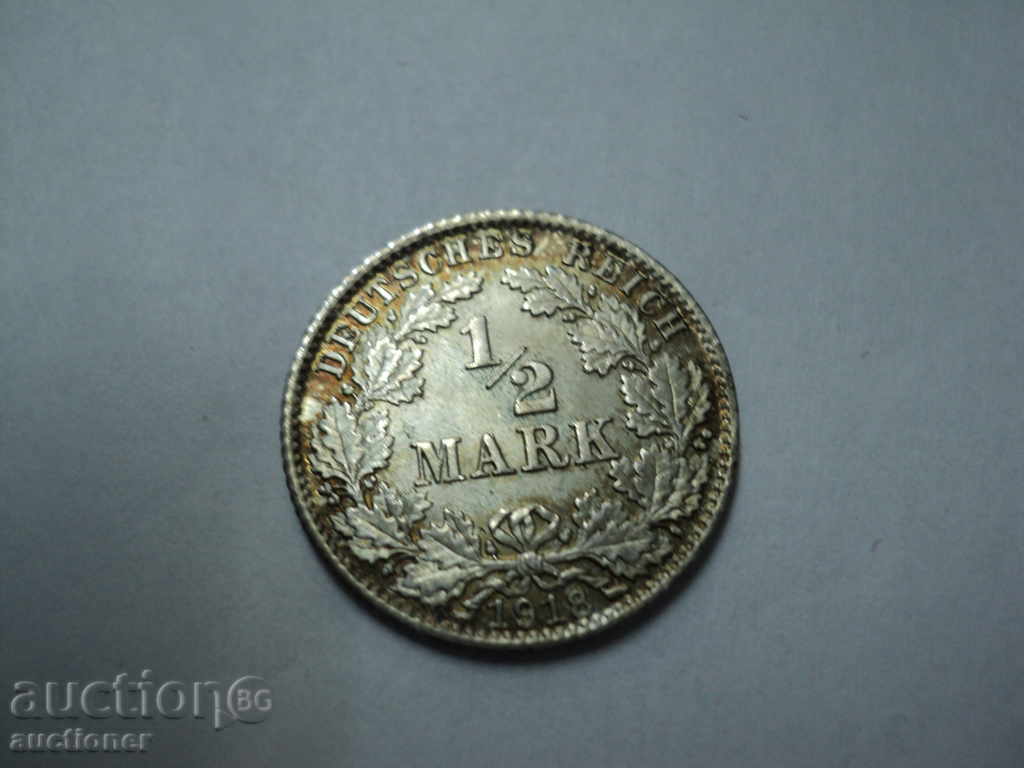 Auction 1 / 2mark1918 GERMANY Auction 1 / 2mark1918 GERMANY
