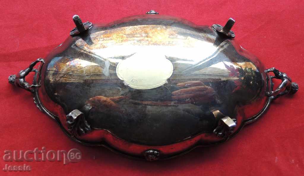 Доставка на Сребърна купичка за дребни бонбони/ядки Италия Доставка на Сребърна купичка за дребни бонбони/ядки Италия