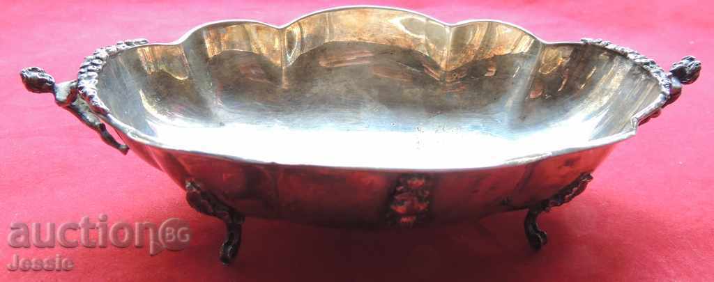 Silver bowl for small candies/nuts Italy