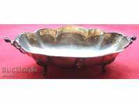 Bol argintiu pentru bomboane mici/nuci Italia