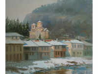 The Church of St Dimitar in Turnovo - oil paints