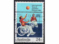 1981 Australia. Anul Internațional al Persoanelor cu Handicap.