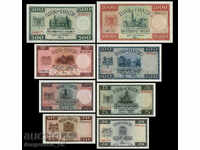 (¯`'•.¸(αντίγραφο) ΓΔΑΝΣΚ σετ χαρτονομισμάτων 1924-38 UNC •'´¯)