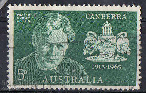 1963 Australia. Walter Griffin - arhitect din Canberra.