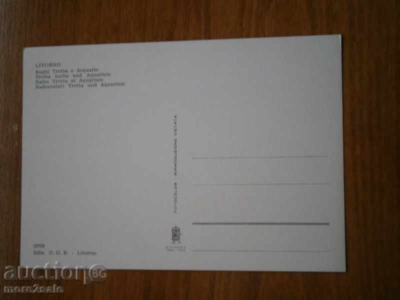 Postcard LIVORNO - LIVORNO - ITALY - 70 YEARS / 6 / with price 2.95 BGN | € 1.51 Postcard LIVORNO - LIVORNO - ITALY - 70 YEARS / 6 / with price 2.95 BGN | € 1.51